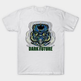 Dark Future Helmet T-Shirt